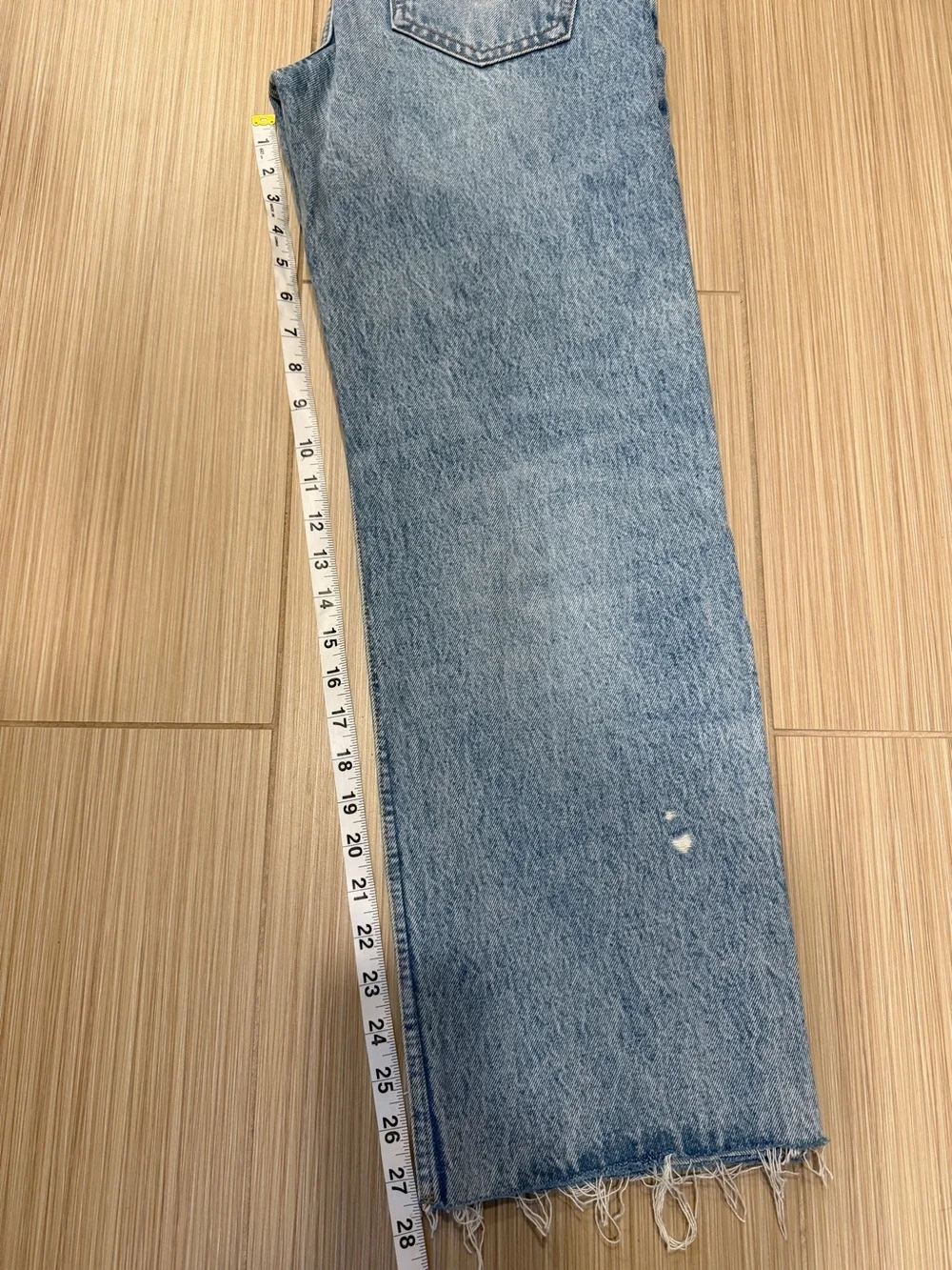 Anine Bing Gavin Jeans Washed Blue